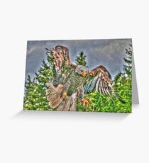 Landing gear down Greeting Card