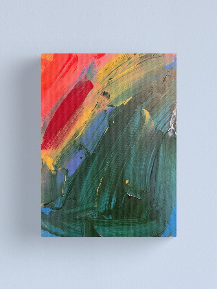 Alternate view of Rainbow junk mail Canvas Print