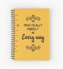 Mary Poppins Spiral Notebook