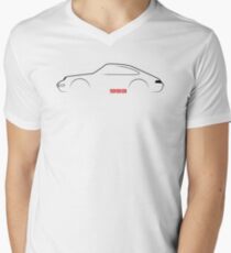993 brushstroke design Men's V-Neck T-Shirt