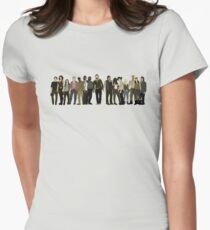 The Walking Dead Cast Women's Fitted T-Shirt