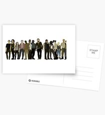 The Walking Dead Cast Postcards