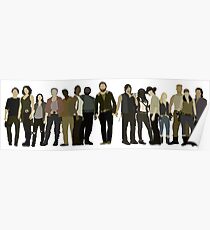 The Walking Dead Cast Poster