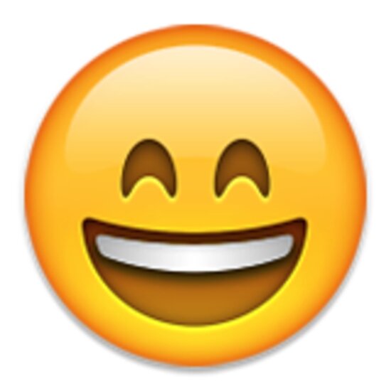 big smile emoji posters