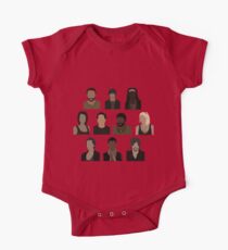 The Walking Dead Cast - Minimalist style One Piece - Short Sleeve