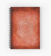 Sacral Chakra Spiral Notebook