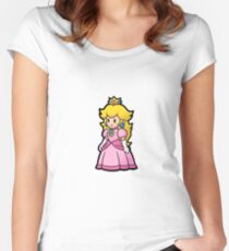 Princess Peach Women's Fitted Scoop T-Shirt