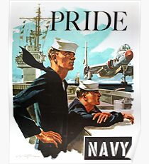 NAVY PRIDE ~ Recruiting Poster ~ War ~ 0539 Poster