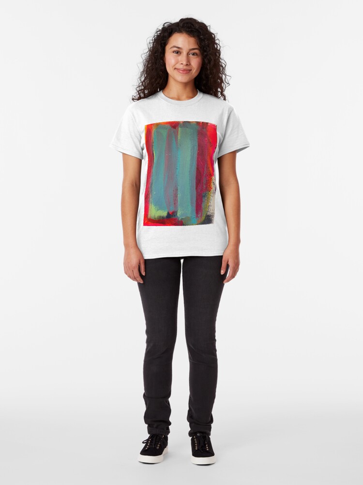 Alternate view of Neon Stripes Classic T-Shirt