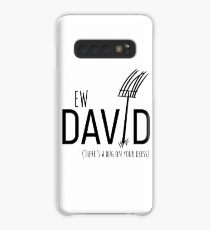 Ew David, There's Bug On Your Dress. Schitt's Creek's David Rose with a Pitch Fork in an Amish Field Case/Skin for Samsung Galaxy