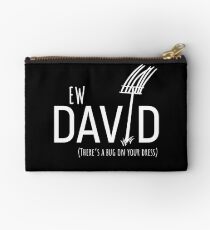 Ew David, There's Bug On Your Dress. Schitt's Creek's David Rose with a Pitch Fork in an Amish Field Zipper Pouch