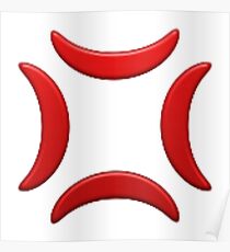 Annoyed Emoji Poster