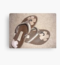 Sandals Canvas Print