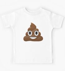 Poop Emoji Kinder T-Shirt