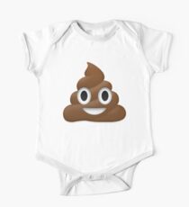 Poop Emoji Kurzärmeliger Einteiler