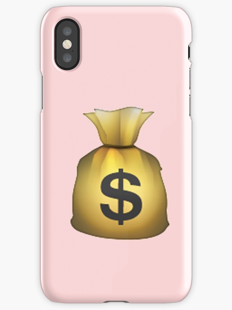 "Money Bags Emoji" iPhone Case & Cover by nojams Redbubble