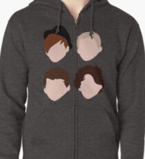 Sudadera con capucha y cremallera Fall Out Boy-Silhouette