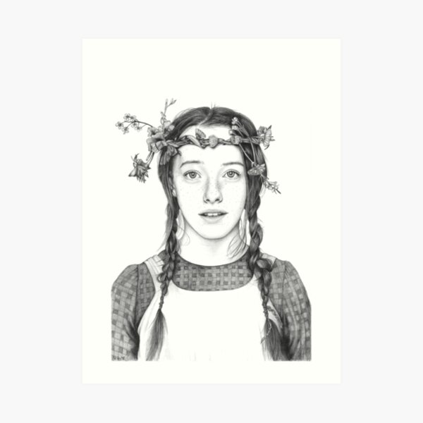 Anne with an E Art Print