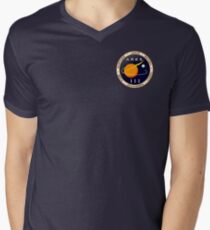 Ares 3 mission to Mars - The Martian (Badge) Men's V-Neck T-Shirt