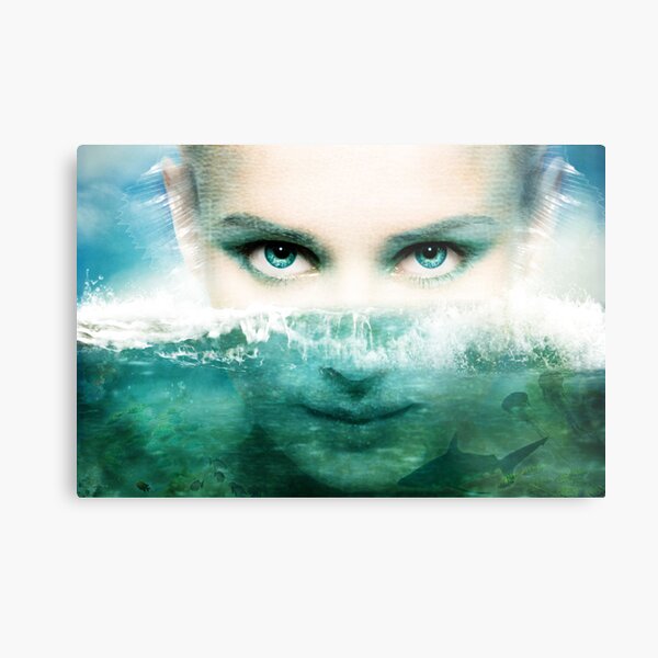 Dissembling - Deep Water Metal Print