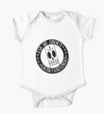 Body de manga corta para bebé Camiseta Ask Me About Grim Fandango