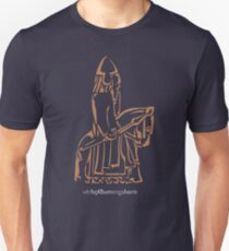 WeHadNoHorns - Lewis chessmen BIG Unisex T-Shirt