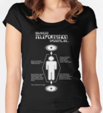 Teleportation Women's Fitted Scoop T-Shirt
