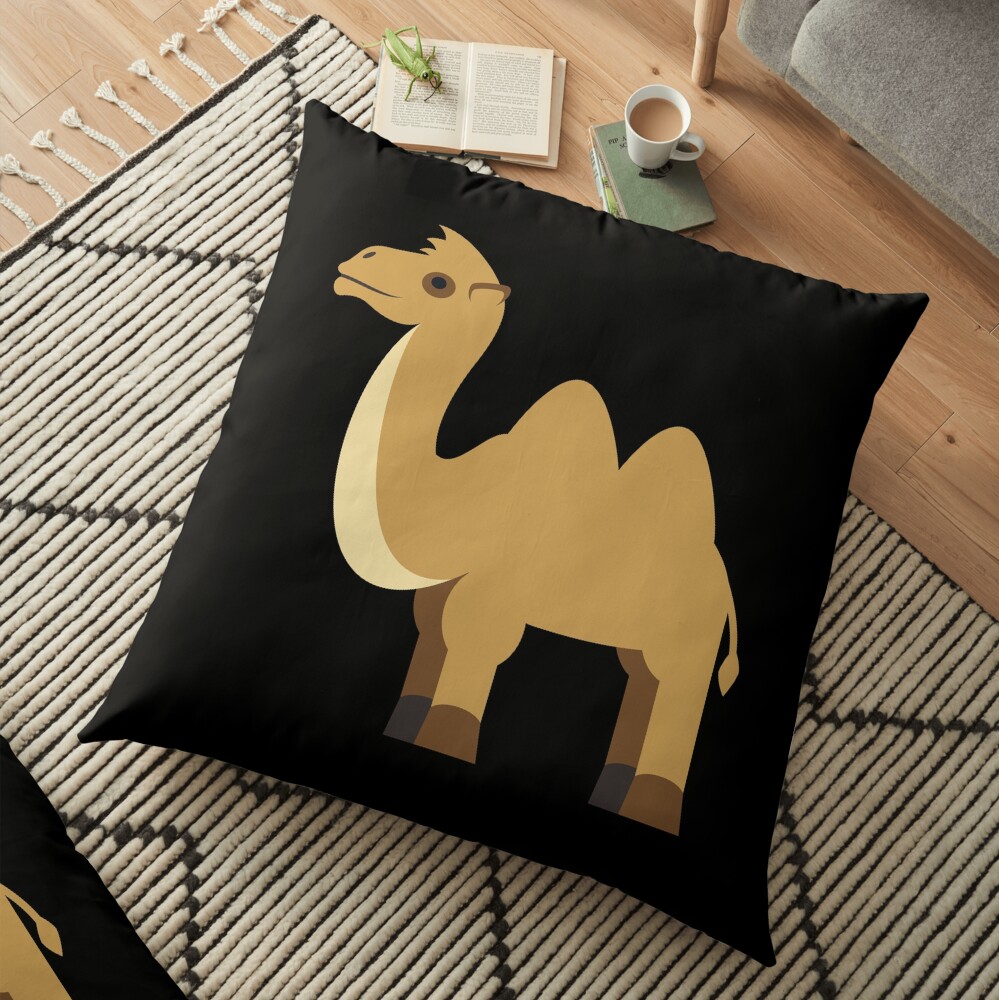 Camel Floor Pillow