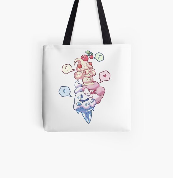 Kawaii Anime Desserts All Over Print Tote Bag