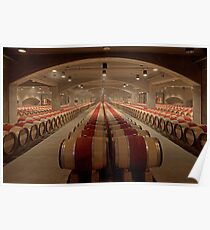 Wine Cellar (Robert Mondavi Winery, Napa Valley, California) Poster