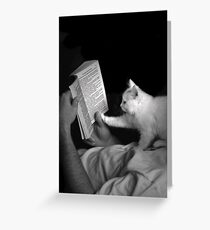 Story Time with Mickey Greeting Card
