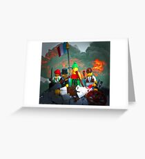 14 juillet: Liberty on the Barricades Greeting Card