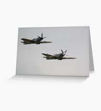 Flying Legends Greeting Card