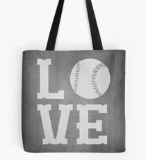 Baseball Love 2 Tote Bag