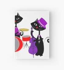 Cool For Cats Music Themed Hardcover Journal
