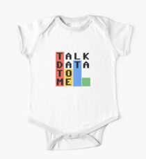 Talk Data To Me One Piece - Short Sleeve