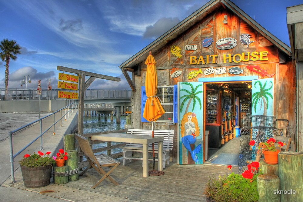 "Bait House" by sknodle Redbubble