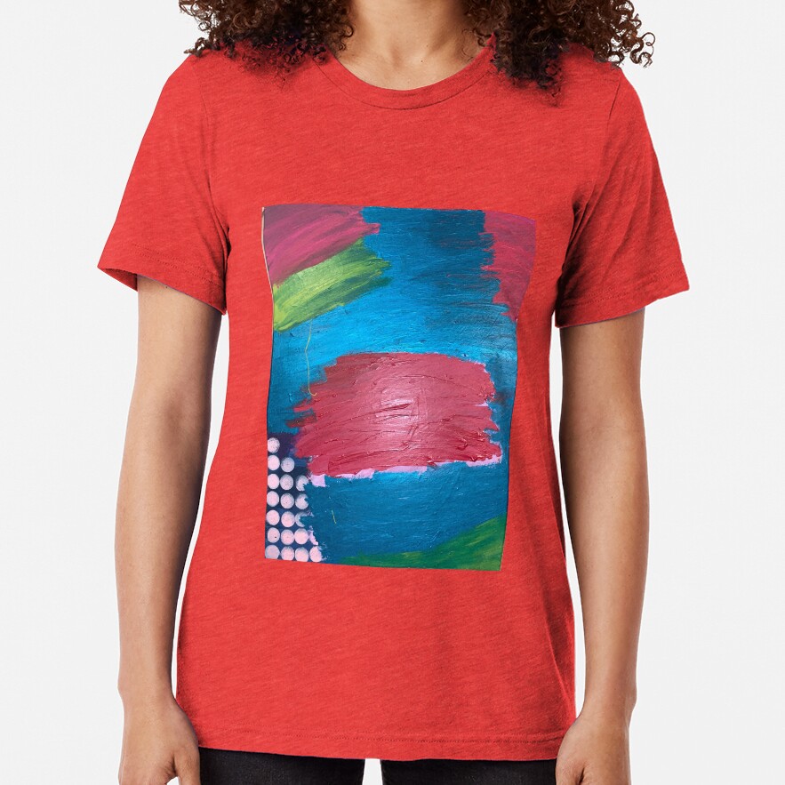 The Journey Between Trauma and Recovery Tri-blend T-Shirt