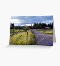Sunset Reflections Greeting Card