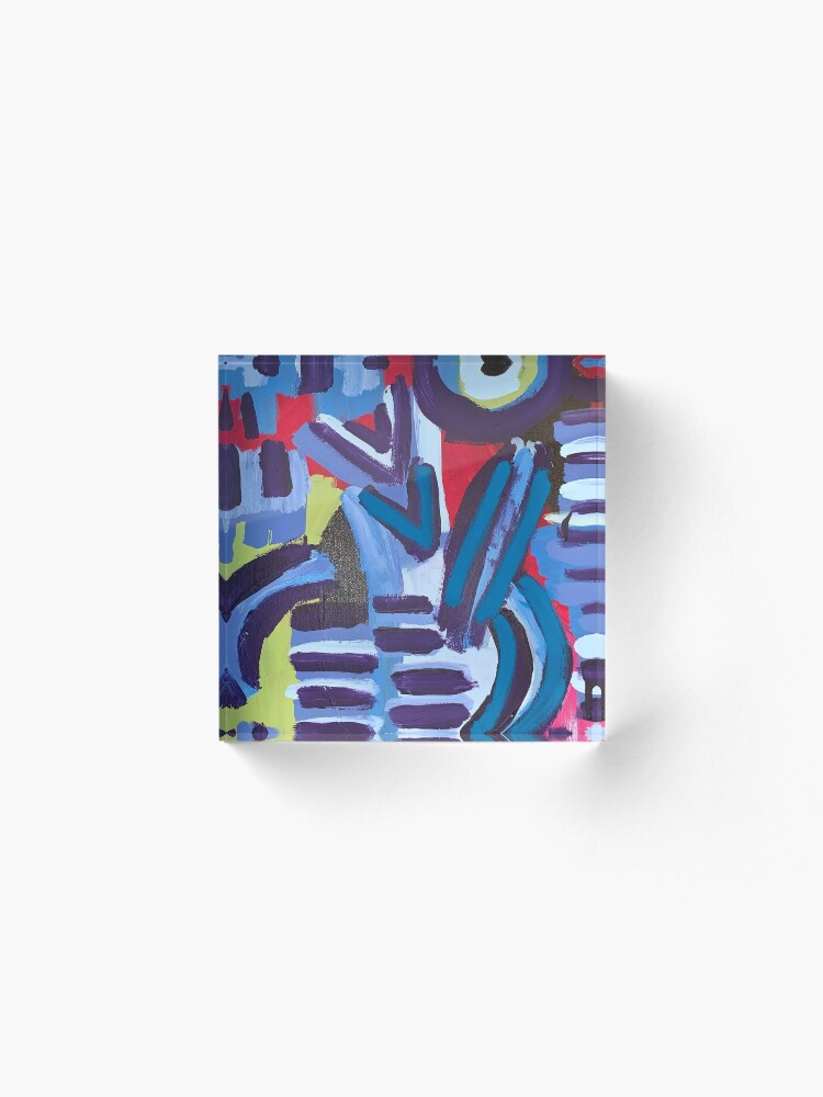 Alternate view of Directions to my Heart Acrylic Block