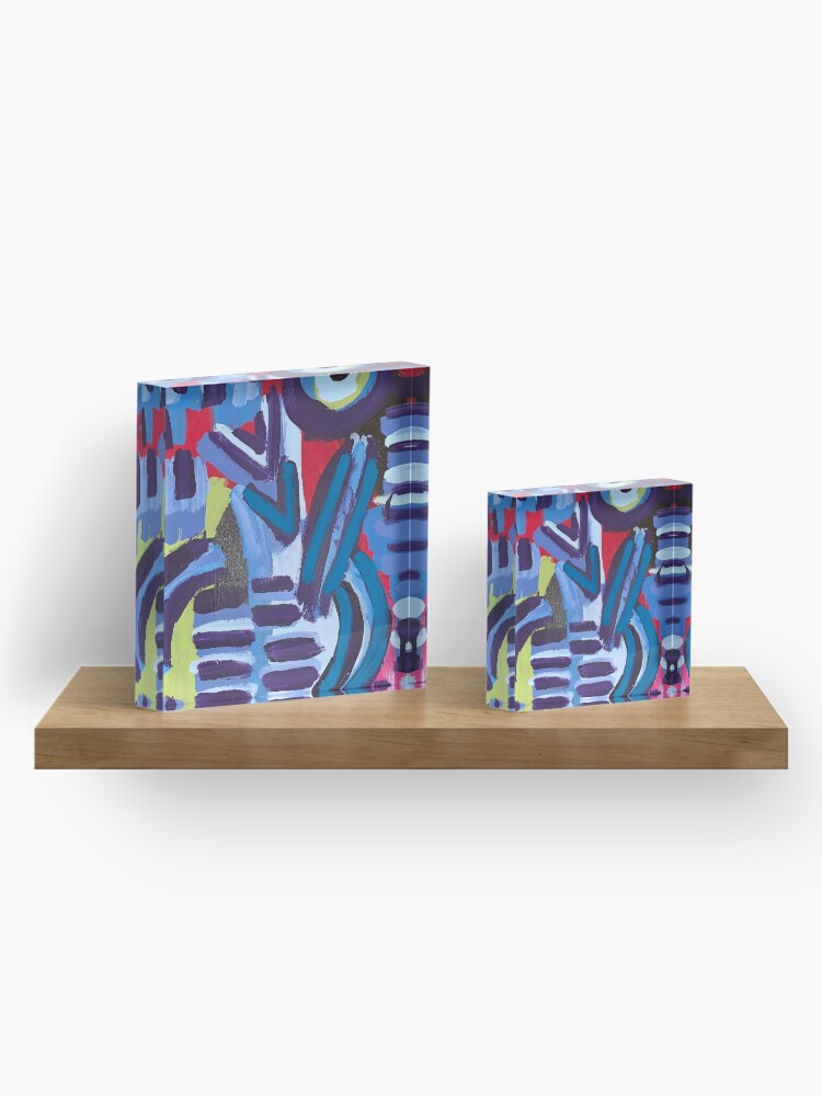 Alternate view of Directions to my Heart Acrylic Block