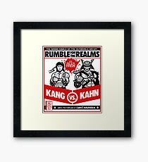 Let's Get Ready to Kombat! Framed Print
