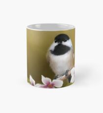 Apple Blossom Chickadee Mug