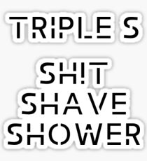Triple S - SSS Sticker