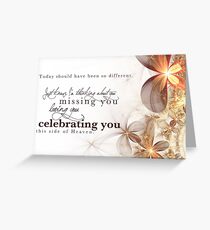 Celebrating You Today Greeting Card