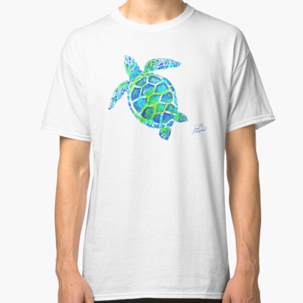 Sea Turtle no splots by Jan Marvin Classic T-Shirt