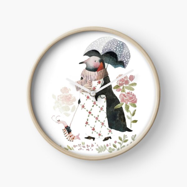 Where roses once grew Clock