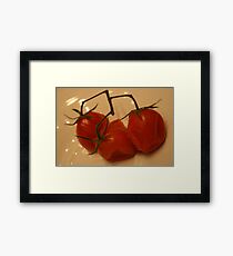Cherry Tomatoes Framed Print