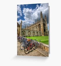 Kings College, Cambridge Greeting Card