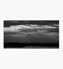 Drawing water Photographic Print